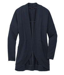 Mercer+Mettle Sweaters XS / Night Navy Mercer+Mettle - Women's Stretch Open-Front Cardigan