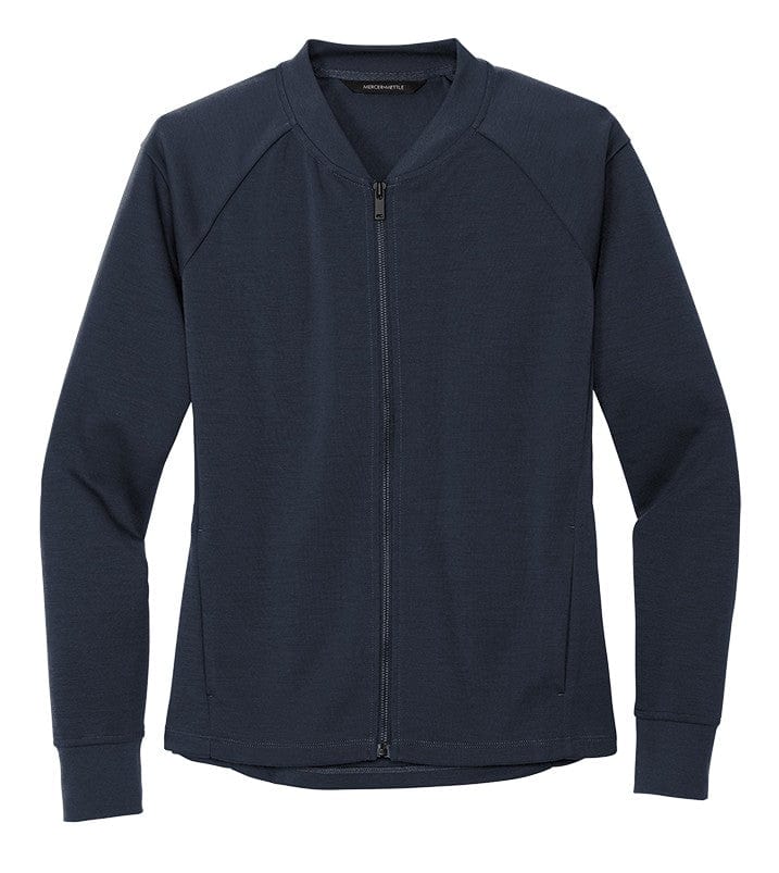 Mercer+Mettle Sweatshirts XS / Night Navy Mercer+Mettle - Women's Double-Knit Bomber