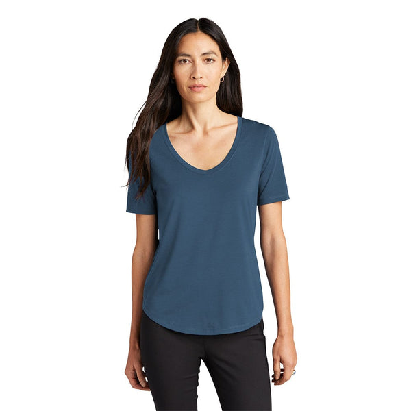 Mercer+Mettle T-Shirts Mercer+Mettle - Women's Stretch Jersey Relaxed Scoop