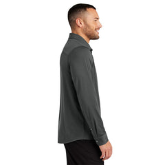 Mercer+Mettle Woven Shirts Mercer+Mettle - Men's Stretch Jersey Long Sleeve Shirt