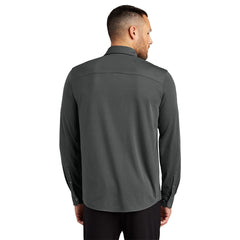 Mercer+Mettle Woven Shirts Mercer+Mettle - Men's Stretch Jersey Long Sleeve Shirt