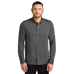 Mercer+Mettle Woven Shirts Mercer+Mettle - Men's Stretch Jersey Long Sleeve Shirt