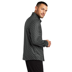 Mercer+Mettle Woven Shirts Mercer+Mettle - Men's Stretch Jersey Patterned Long Sleeve Shirt