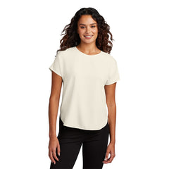 Mercer+Mettle Woven Shirts Mercer+Mettle - Women's Stretch Crepe Crew