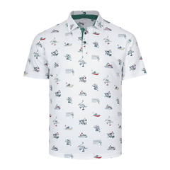 Swannies Golf Polos S / White Swannies Golf - Men's Milltown Polo