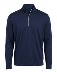 Callaway Layering S / Peacoat Callaway - Men's Baby French Terry 1/4-Zip Pullover