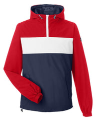 Nautica Outerwear S / True Red/Nautica Navy Nautica - Windward Pullover Anorak