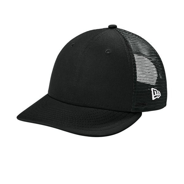 New Era Headwear One Size / Flag Black New Era - 9TWENTY Flag Logo Snapback Low Profile Trucker Cap