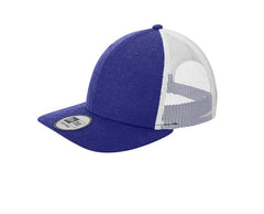 New Era Headwear One Size / Heather Royal/White New Era - 9TWENTY Snapback Low Profile Trucker Cap