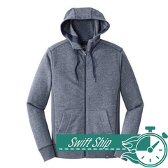 New Era Sweatshirts 3-Day Swift Ship: New Era - Men's French Terry Full-Zip Hoodie