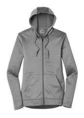 Nike Fleece S / Dark Grey Heather Nike - Women's Therma-FIT Full-Zip Fleece Hoodie