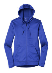 Nike Fleece S / Game Royal Nike - Women's Therma-FIT Full-Zip Fleece Hoodie