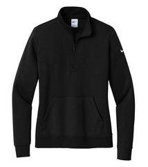 Nike Sweatshirts Nike - Women's Club Fleece Sleeve Swoosh 1/2-Zip