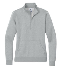 Nike Sweatshirts Nike - Women's Club Fleece Sleeve Swoosh 1/2-Zip