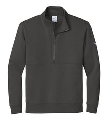 Nike Sweatshirts XS / Anthracite Nike - Men's Club Fleece Sleeve Swoosh 1/2-Zip