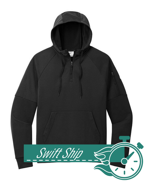 Swift Ship Sweatshirts 3-Day Swift Ship: Nike - Men's Therma-FIT Pocket 1/4-Zip Fleece Hoodie