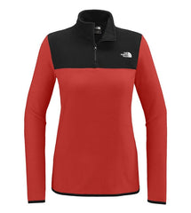 North Face Fleece S / Rage Red/Black The North Face - Women's Glacier 1/4-Zip Fleece