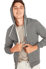 Old Navy Sweatshirts XS / Heather Grey Old Navy - Classic Zip-Front Hoodie