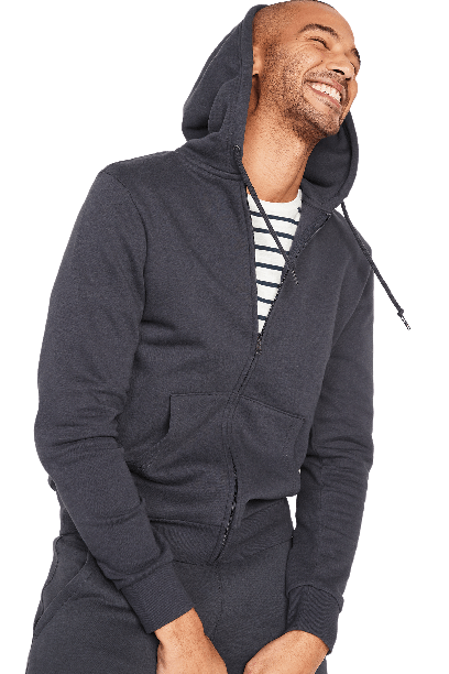 Old Navy Sweatshirts XS / Navy Old Navy - Classic Zip-Front Hoodie