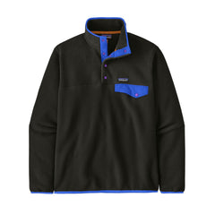 Patagonia Fleece XXS / Black w/P6 Blue Patagonia - Men's Lightweight Synchilla® Fleece Snap-T® Fleece Pullover