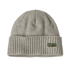 Patagonia Headwear One Size / OG Legacy Label: Crisp Grey Patagonia - Brodeo Beanie