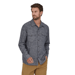 Patagonia Woven Shirts Patagonia - Men's Long-Sleeved Western Snap Shirt