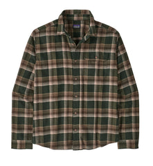 Patagonia Woven Shirts XXS / Cozy Cabin: Treeline Green Patagonia - Men's Lightweight Fjord Flannel Shirt