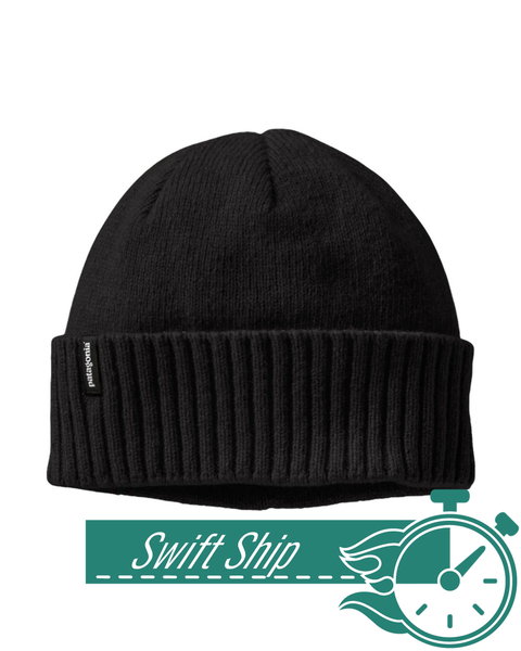 Swift Ship Headwear One Size / Black 3-Day Swift Ship: Patagonia - Brodeo Beanie