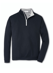 Peter Millar Layering S / Black Peter Millar - Men's Perth Stretch Loop Terry Quarter-Zip