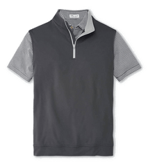 Peter Millar Layering S / Iron Peter Millar - Men's Galway Performance Quarter-Zip Vest