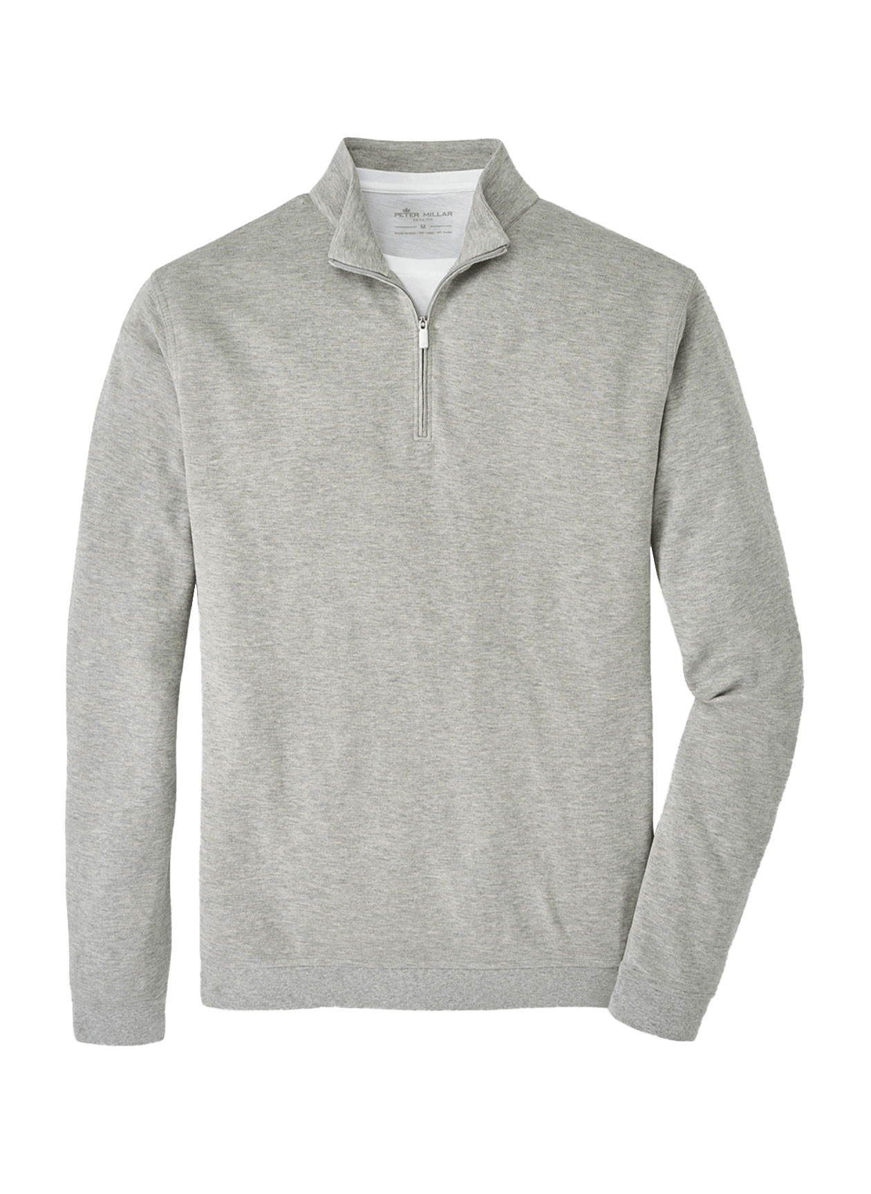 Peter Millar Layering S / Light Grey Peter Millar - Men's Crown Comfort Quarter-Zip