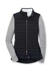 Peter Millar Outerwear S / Black Peter Millar - Women's Fuse Hybrid Vest - Black