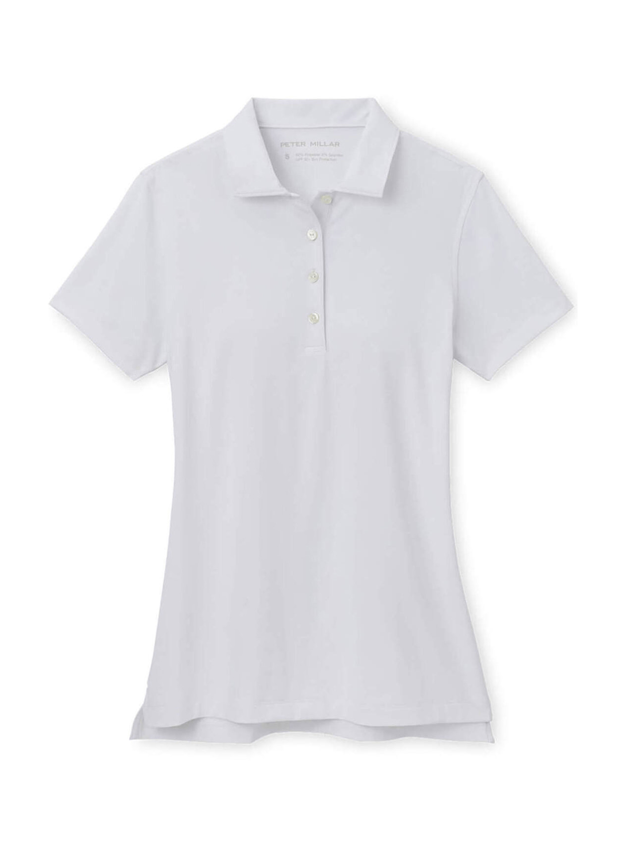 Peter Millar Polos S / White Peter Millar - Women's Button Polo - White