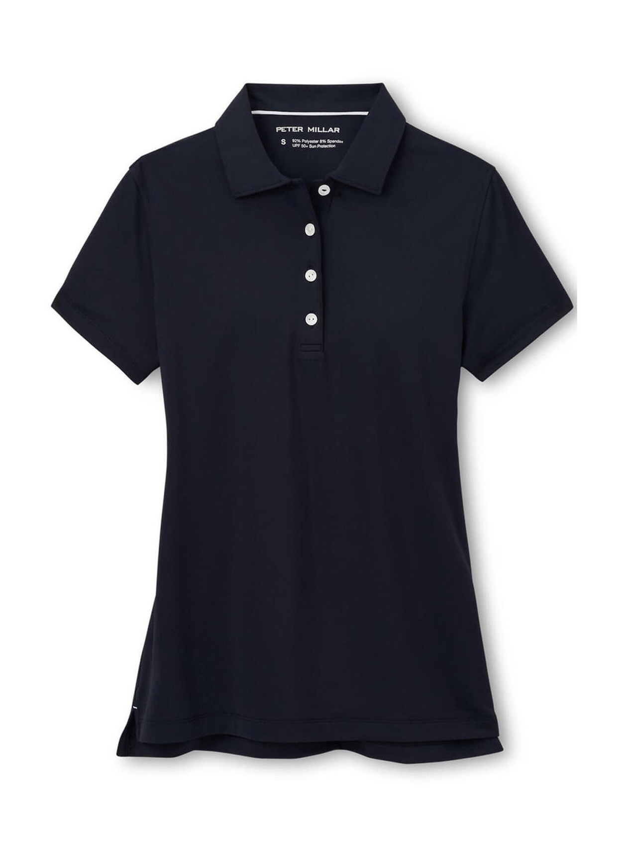 Peter Millar Polos XS / Black Peter Millar - Women's Button Polo - Black