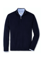 Peter Millar Sweaters S / Navy Peter Millar - Men's Autumn Crest Quarter-Zip