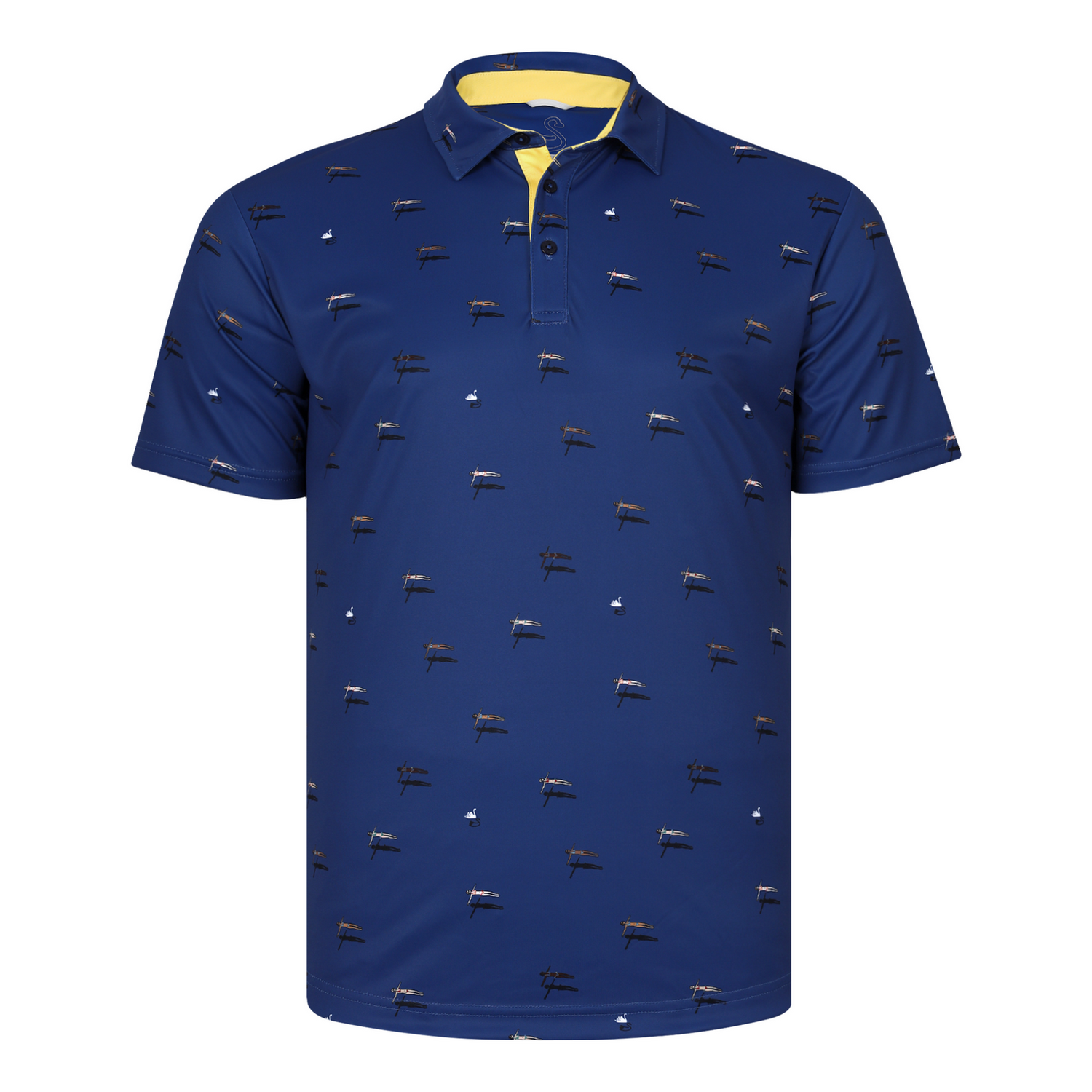 Swannies Golf Polos S / Navy Swannies Golf - Men's Pier Polo