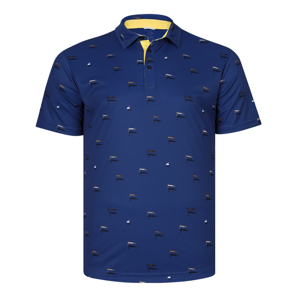 Swannies Golf Polos S / Navy Swannies Golf - Men's Pier Polo