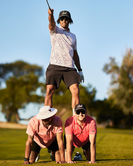 Bad Birdie Polos Bad Birdie - Men's Paint Splatter 3 Polo