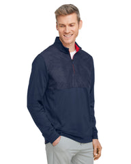 Puma Golf Layering Puma - Men's Volition Camo Cover Quarter-Zip