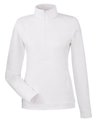 Puma Golf Layering S / Bright White Puma - Women's Cloudspun Rockaway Quarter-Zip