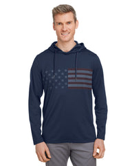 Puma Golf Sweatshirts Puma - Men's Volition Striped Hooded Pullover