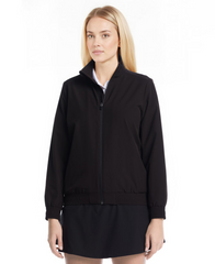 Callaway Outerwear S / Black Callaway - Women's Water Repellent Full-Zip Jacket