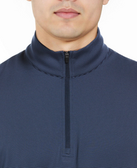 PGA Tour Polos PGA Tour - Men's Feeder Stripe Mock Neck Pullover