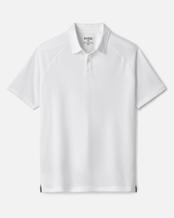 Rhone Polos S / White Rhone - Men's Delta Pique Polo