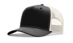 Richardson Headwear Adjustable / Black/Birch Richardson - Five-Panel Champ Trucker Cap