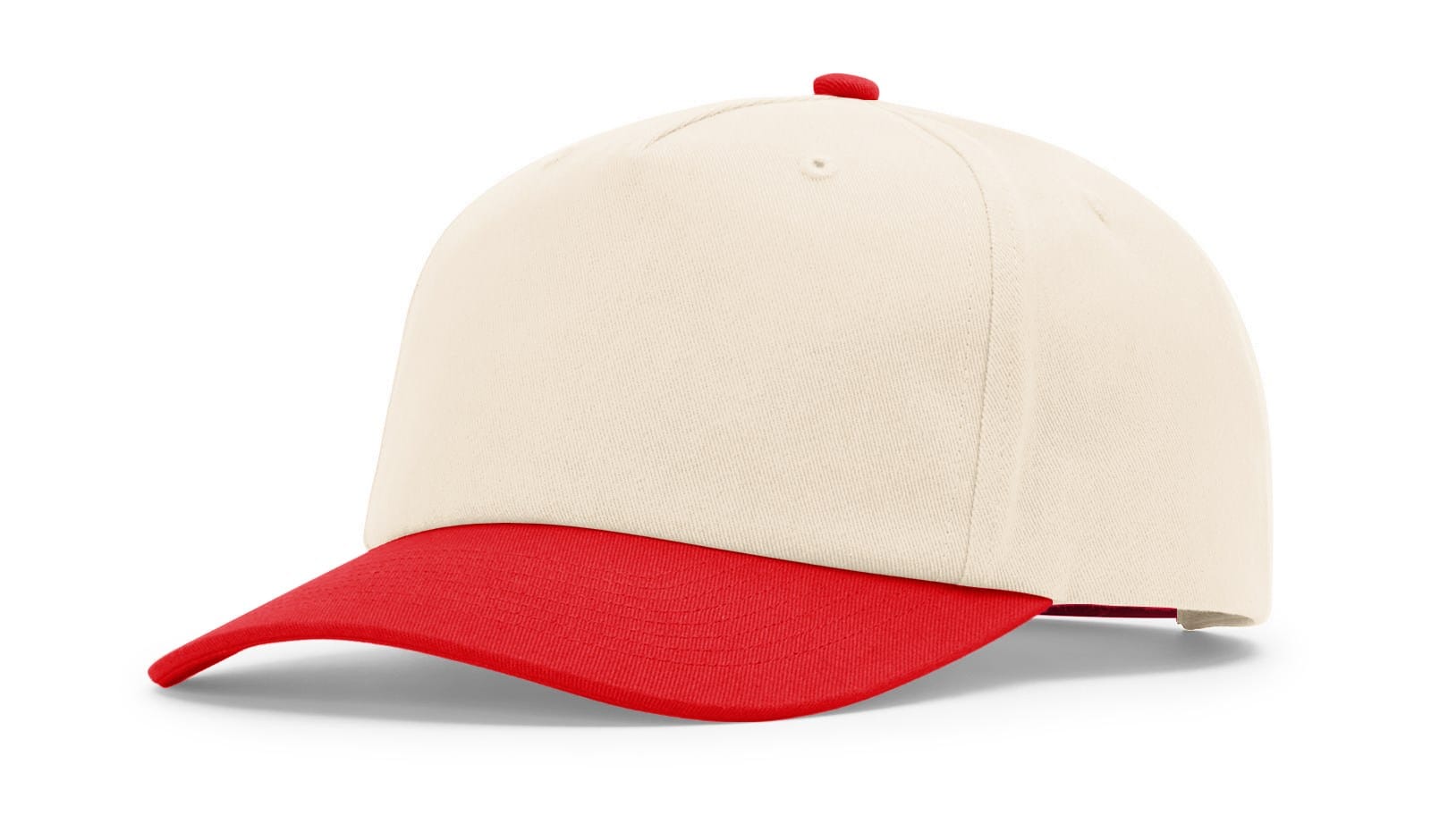 Richardson Headwear Adjustable / Cream/Red Richardson - Five-Panel Gramps Cap