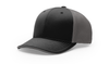 Richardson Headwear S/M / Black/Charcoal Split Richardson - Pulse Sportmesh R-Flex Cap