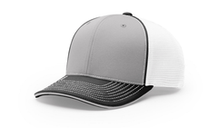 Richardson Headwear S/M / Grey/White/Black Richardson - Pulse Sportmesh R-Flex Cap