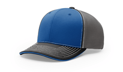Richardson Headwear S/M / Royal/Charcoal/Black Richardson - Pulse Sportmesh R-Flex Cap