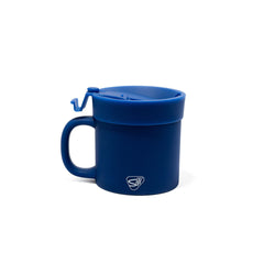 SiliPINT Drinkware 16oz / Classic Blue Silipint - Coffee Mug w/ Lid 16 oz
